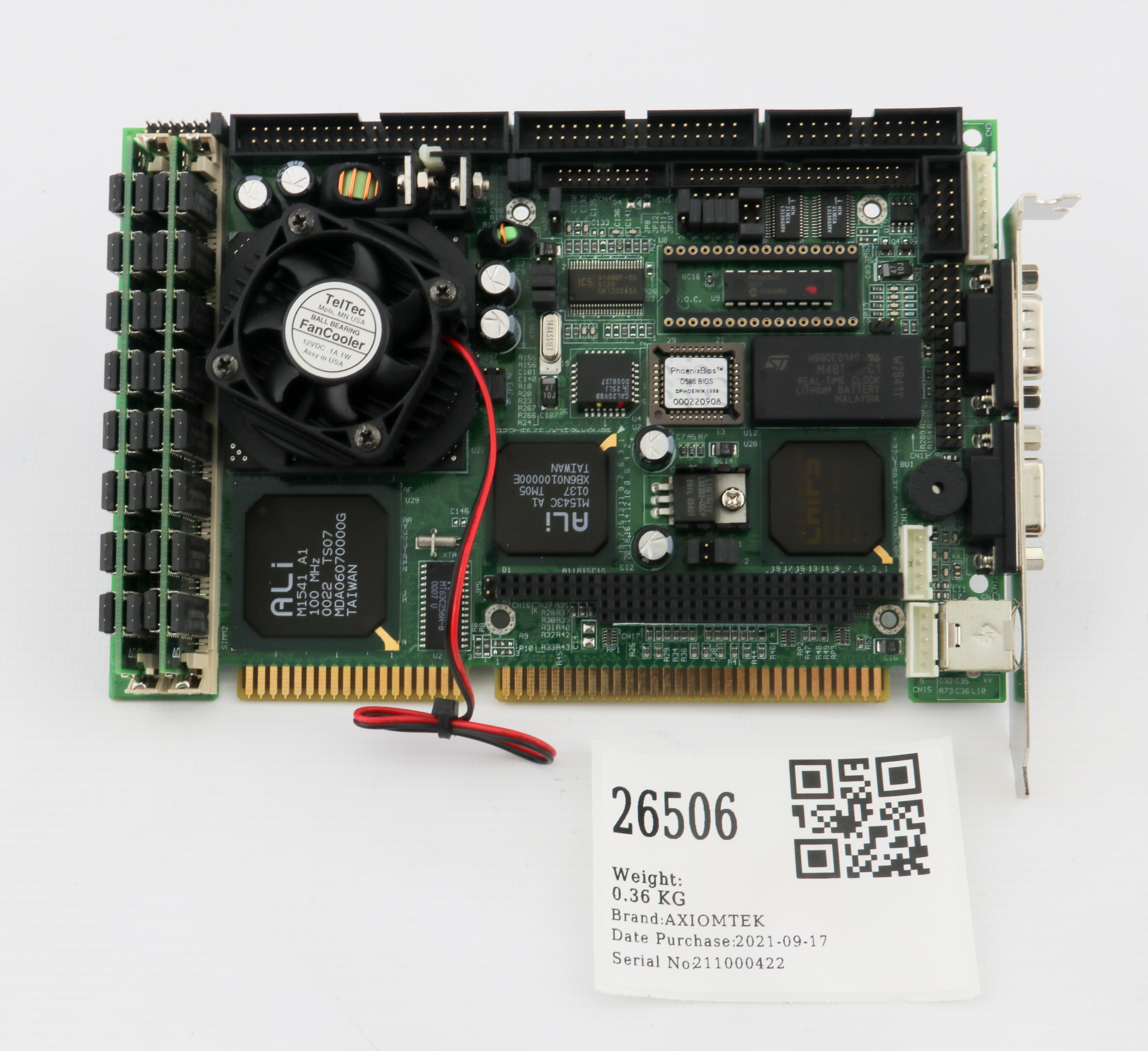 26506 AXIOMTEK PCB, PENTIUM CPU CARD SBC8252 | eBay